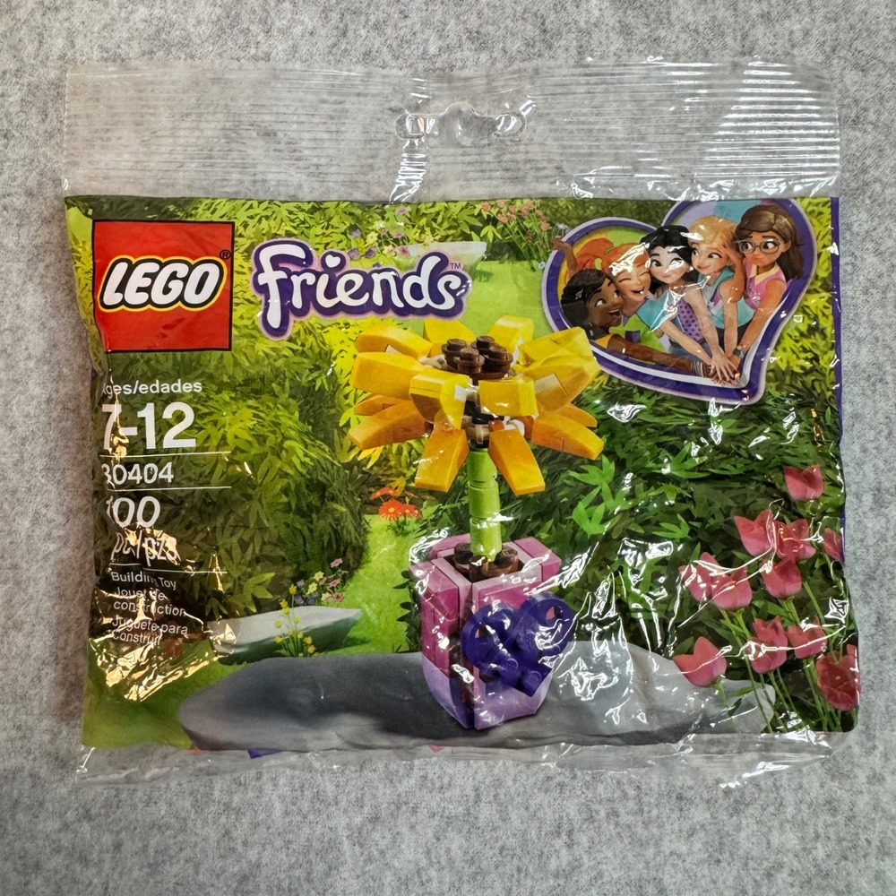 LEGO Friends Friendship Flower Polybag Set 30404 100 Pieces New Sealed 6215374